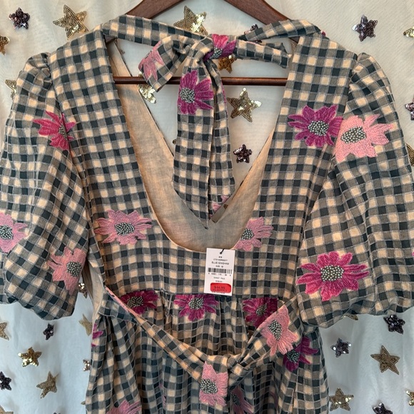 NWT Caara Gingham Dress - Picture 5 of 7